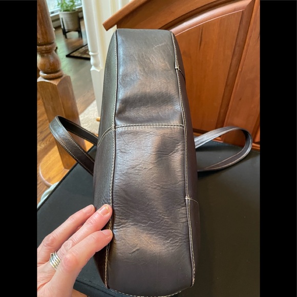 Le Donne double strap rivet tote - Picture 5 of 9